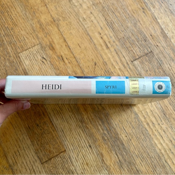Heidi Johanna Spyri Greta Elgaard 1962 First Ex-Library Mylar Cover Hardcover DJ - Picture 12 of 15
